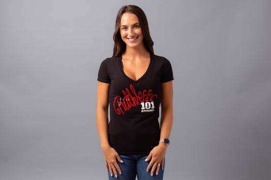Signature V-Neck--Black