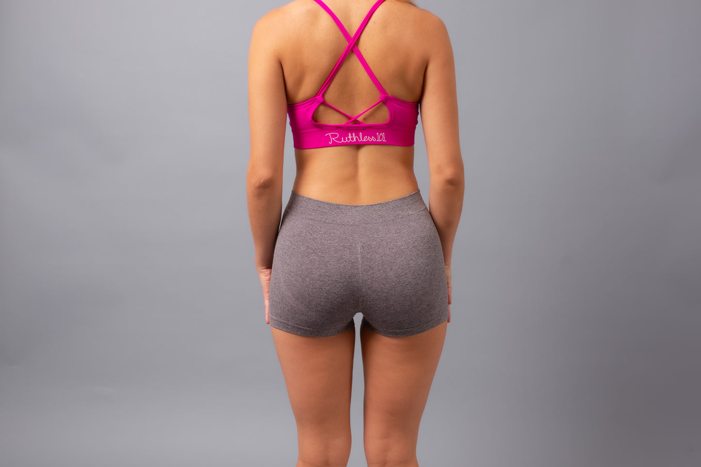 Spandex Shorts--Grey