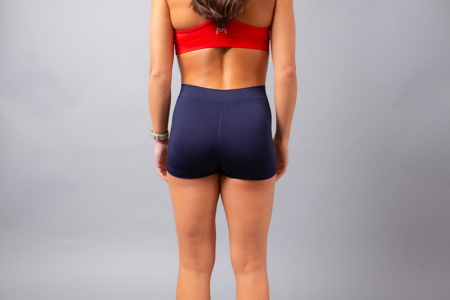 Spandex Shorts--Blue